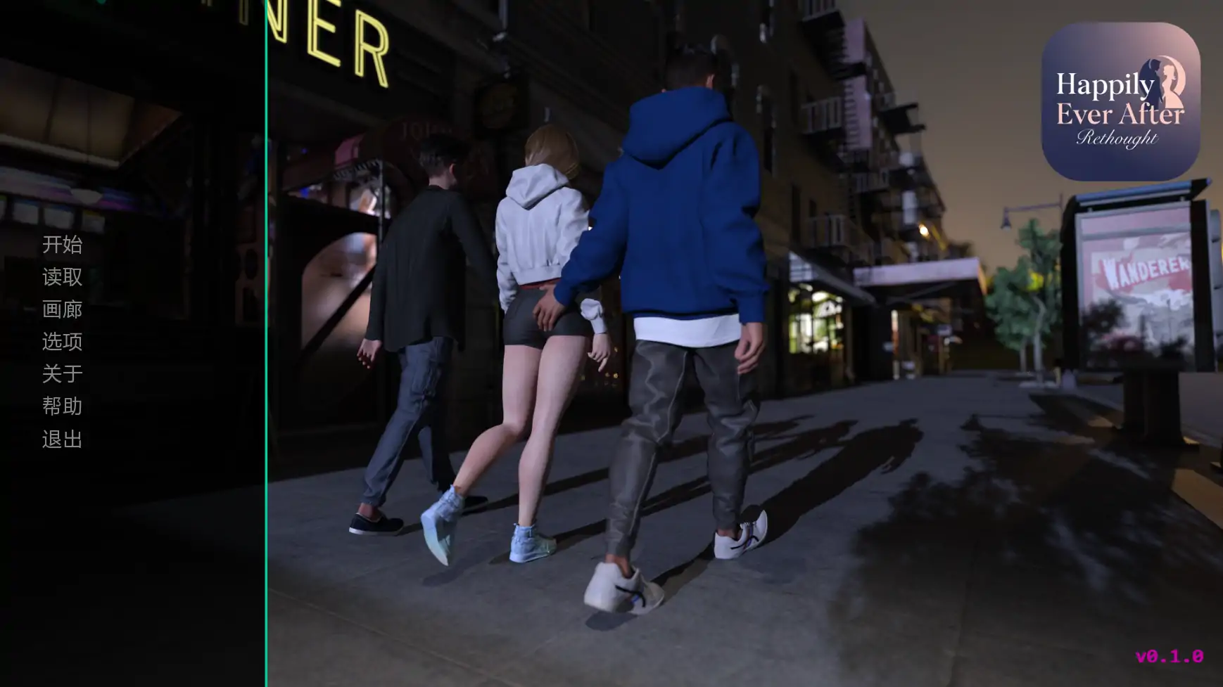 【欧美SLG/AI汉化/女同】从此幸福快乐v0.1.0 AI汉化版【PC+安卓/1.46G/更新】