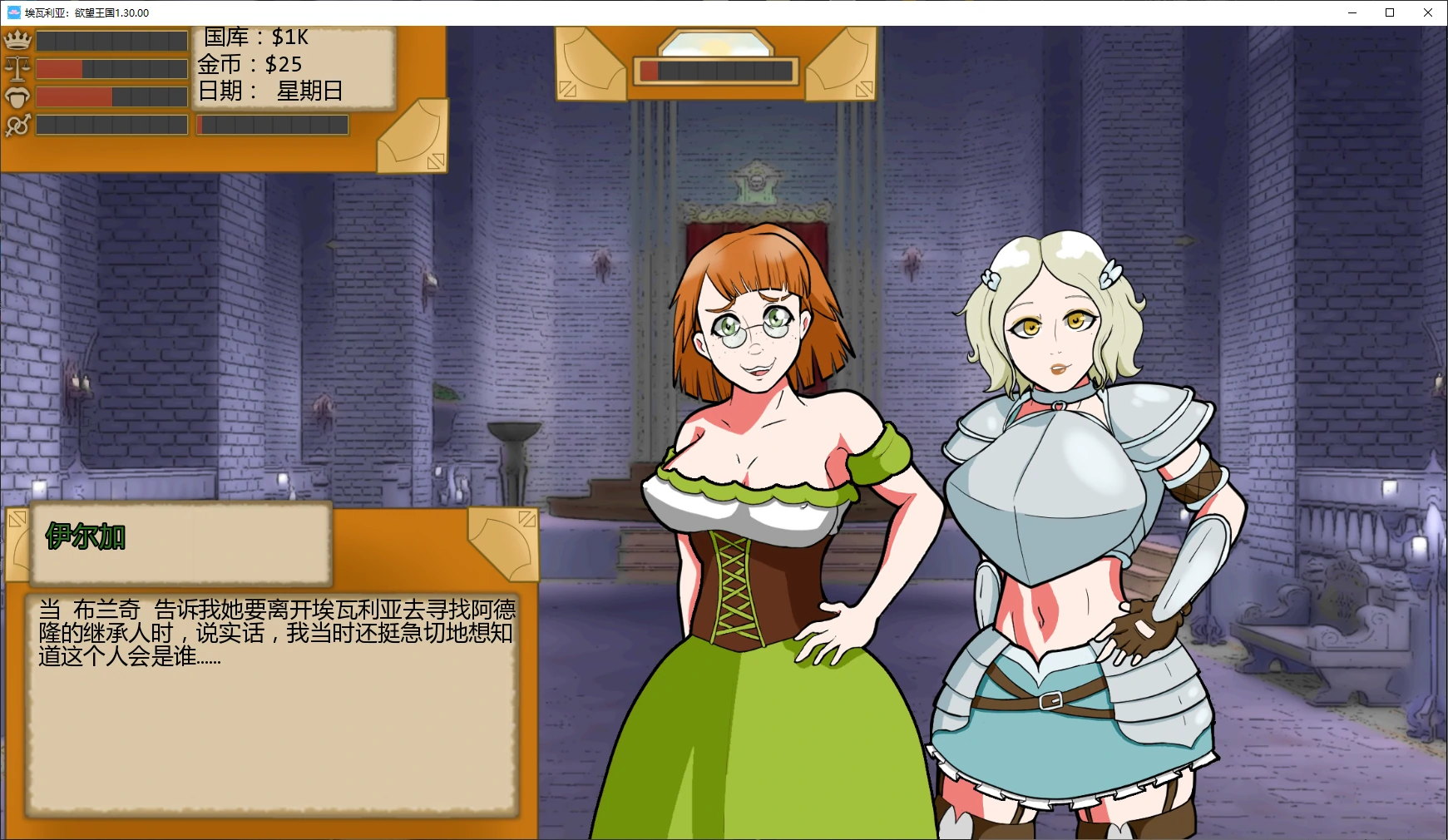 【欧美SLG/AI汉化/后宫】埃瓦利亚:欲望王国1.30.00 AI汉化版【PC+安卓/2.7G/更新】 封面图 2