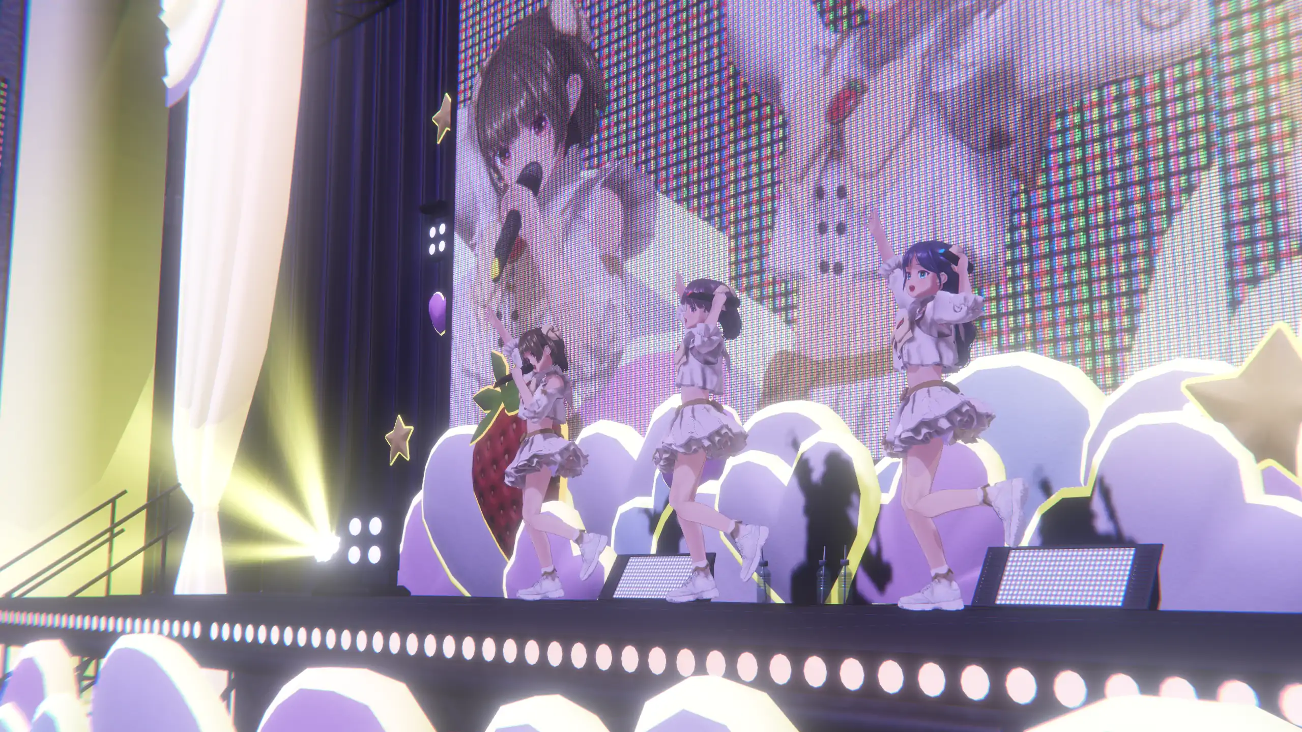 【日系SLG/官方中文/萝莉】偶像 LIVE!在草莓之下1.05 官方中文【PC/2.03G/更新】 封面图 3