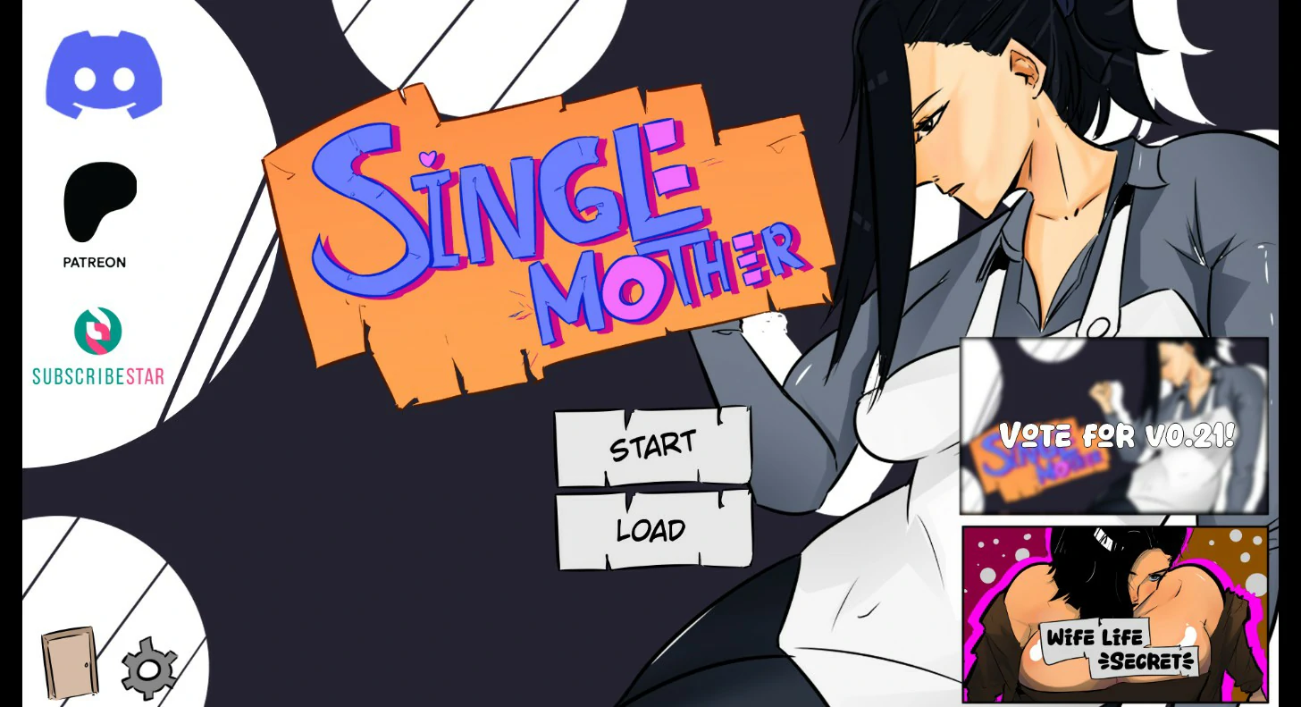 【日系SLG/AI汉化/堕落】单亲妈妈0.20 AI汉化版【PC+安卓/1.6G/更新】 封面图 1
