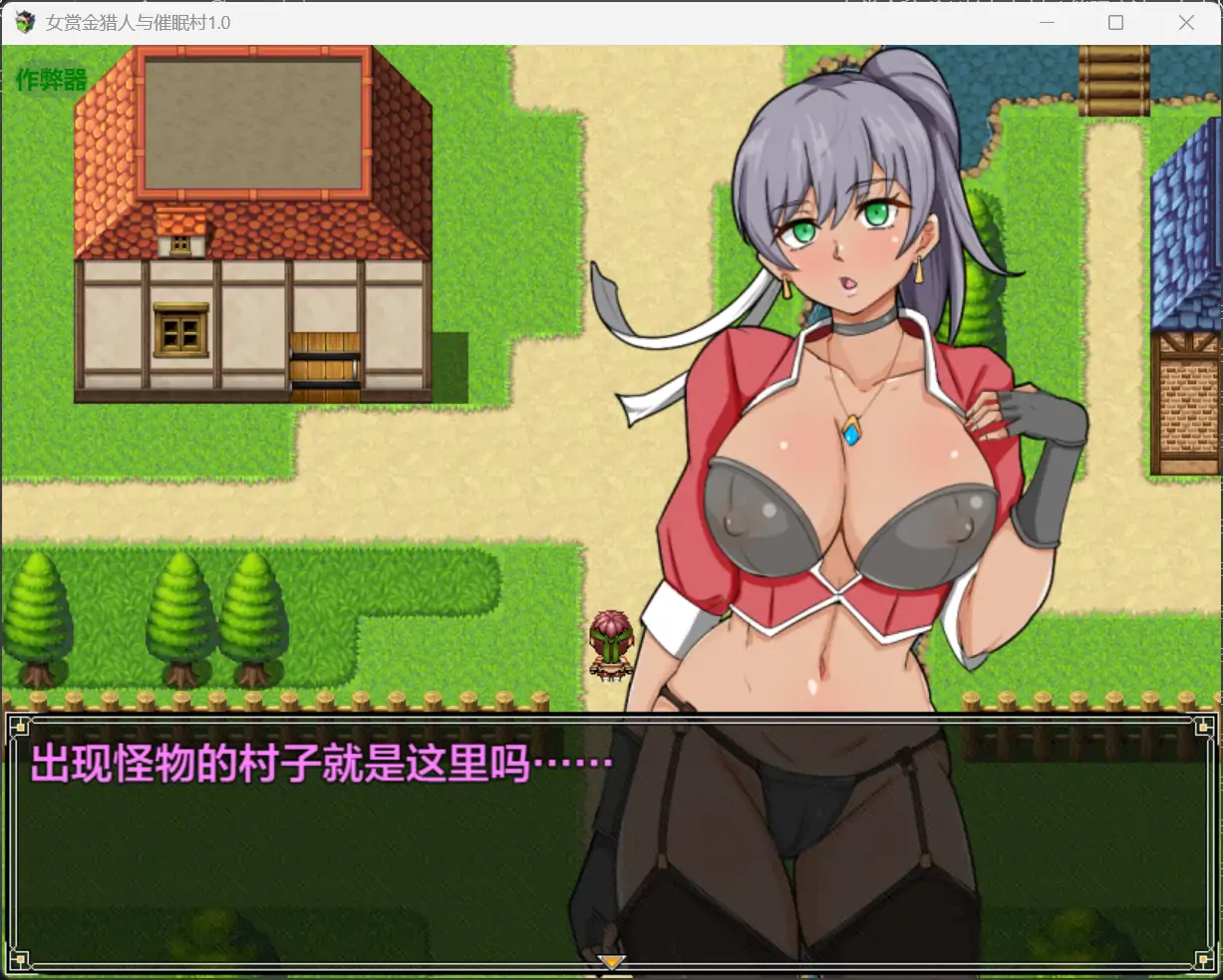 女赏金猎人与催眠村 封面 2