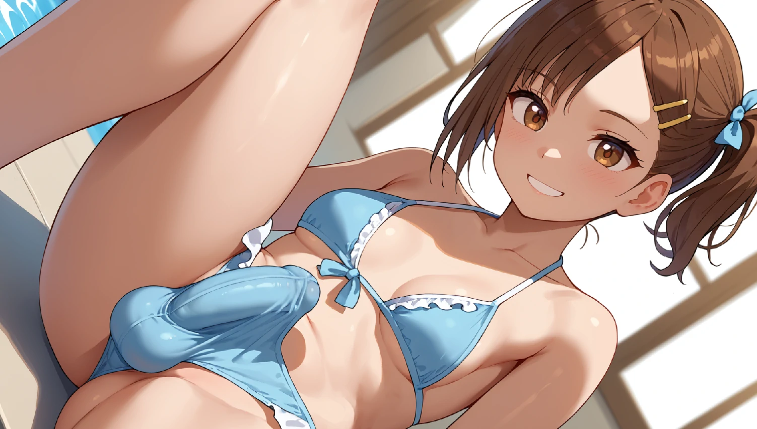 【日系SLG/AI汉化/2D】我的扶她女友0.4.5 AI汉化版【PC+安卓/2.4G/更新】 内容图 1