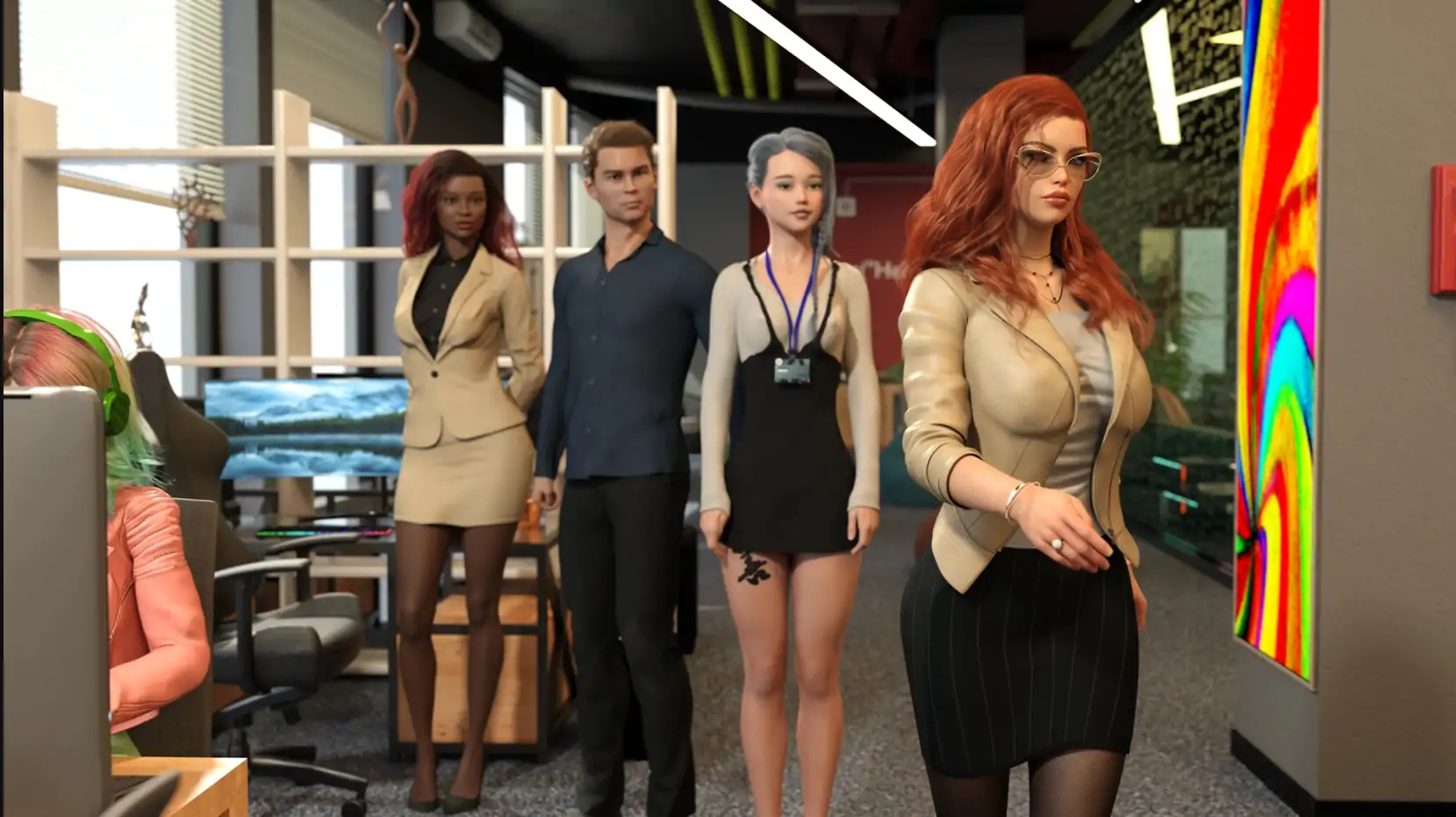 【欧美SLG/AI汉化/沙盒】恋物定位:S&M工作室S2 v1.1.15 AI汉化版【PC+安卓/5.03G/更新】 更新日志图 2