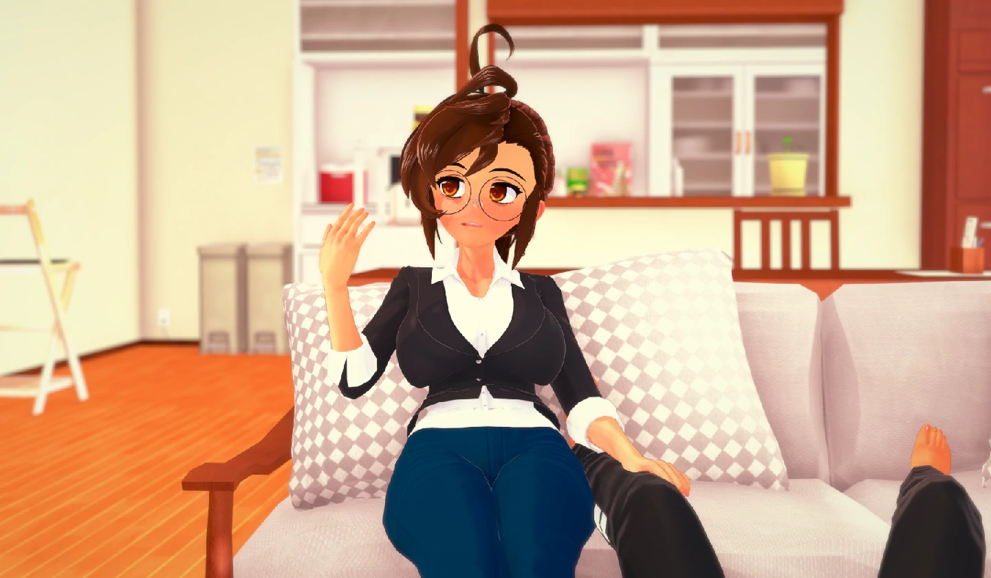 【日系SLG/AI汉化/扶她】熟悉的环境1.0 AI汉化版【PC+安卓/5G/首发】 内容图 1