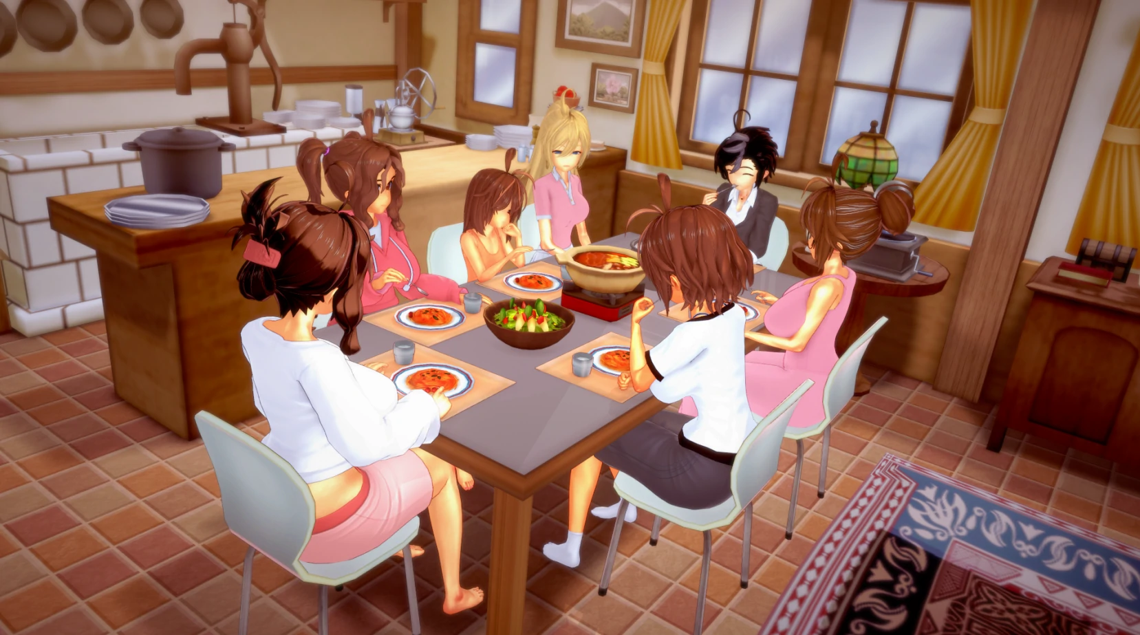 【日系SLG/AI汉化/扶她】 熟悉的环境v1.3.1 AI汉化版【PC+安卓/3.19G/更新】