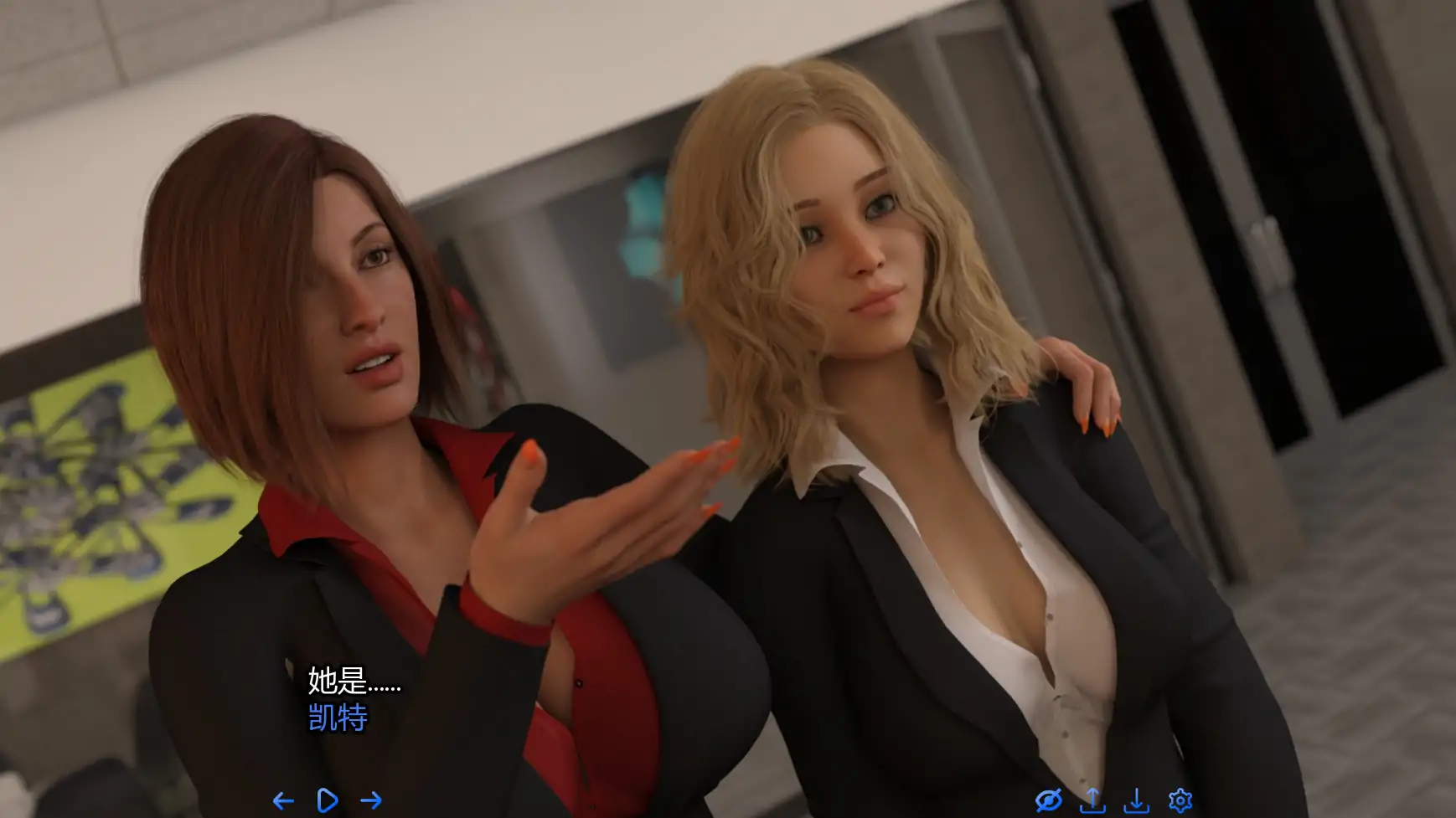【欧美SLG/AI汉化/后宫】失去的自由v0.8 AI汉化版【PC/2.57G/更新】 内容图 2