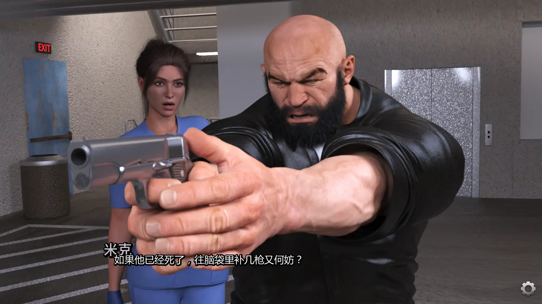 【欧美SLG/AI汉化/3D】漂泊宿命Ep.1.1 AI汉化版【PC+安卓/3.88G/更新】 内容图 2