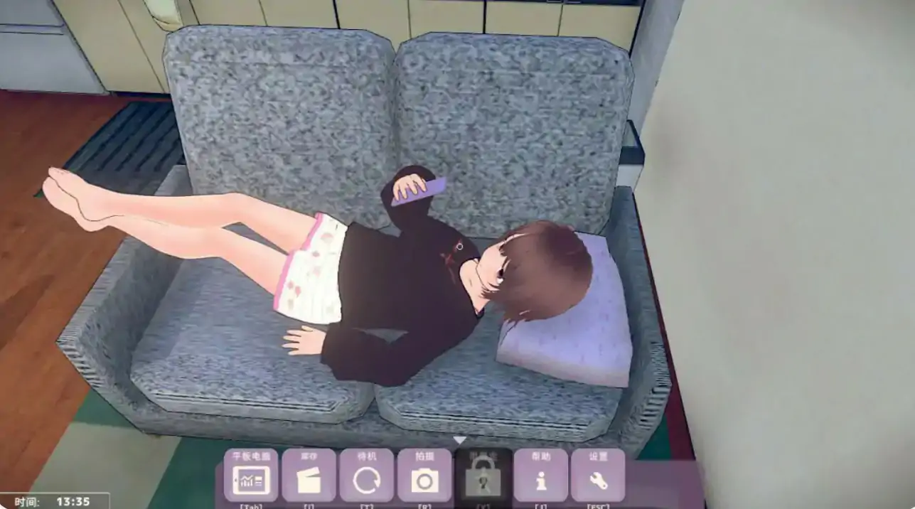 【日系SLG/官中/乱伦】理想的家里蹲生活 ~父女甜蜜恩爱同居~ 1.1.2 官方中文版【PC/0.36G】 内容图 1