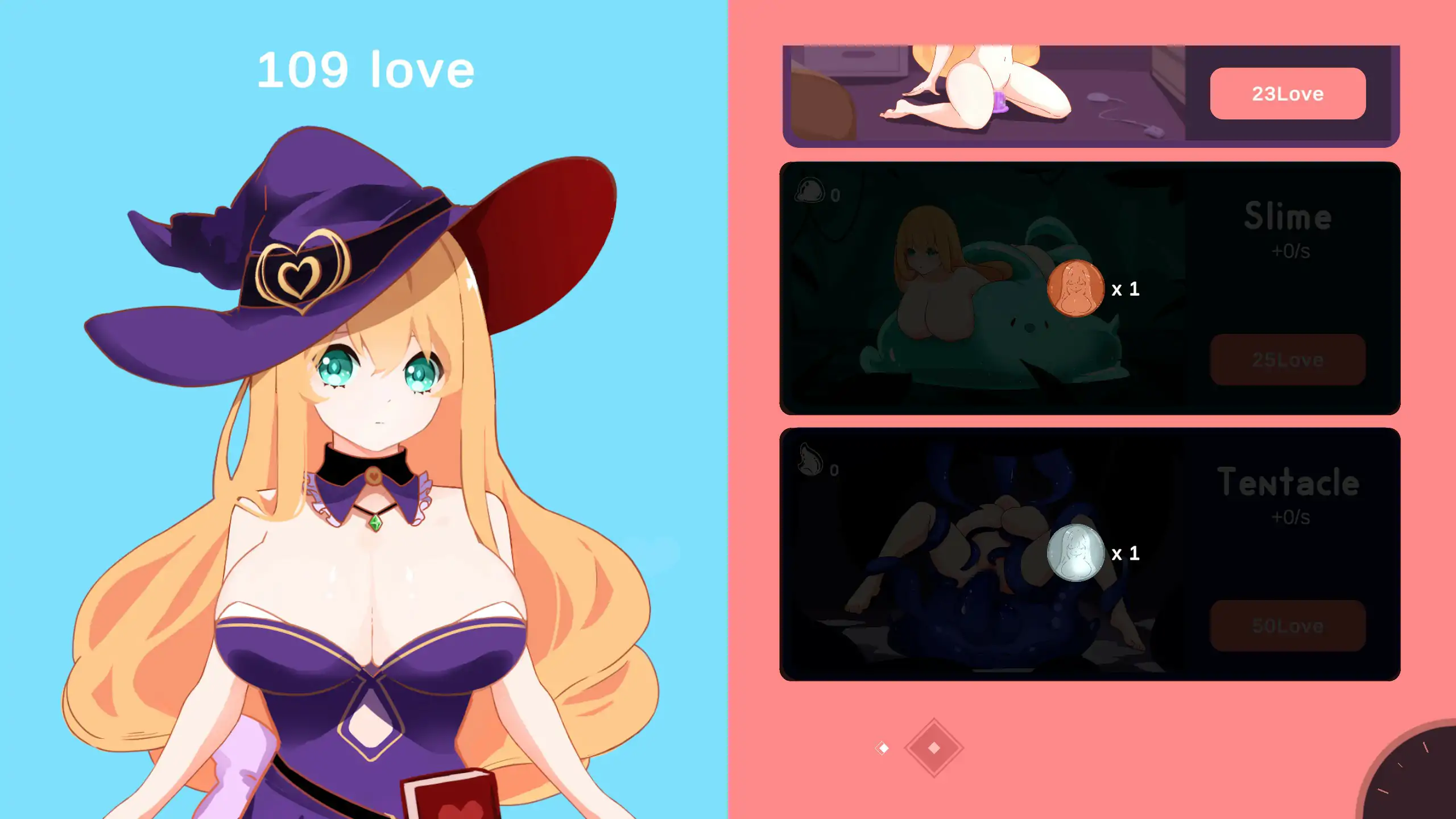 乳揺clicker！见习魔女-淫魔的试炼 封面 2