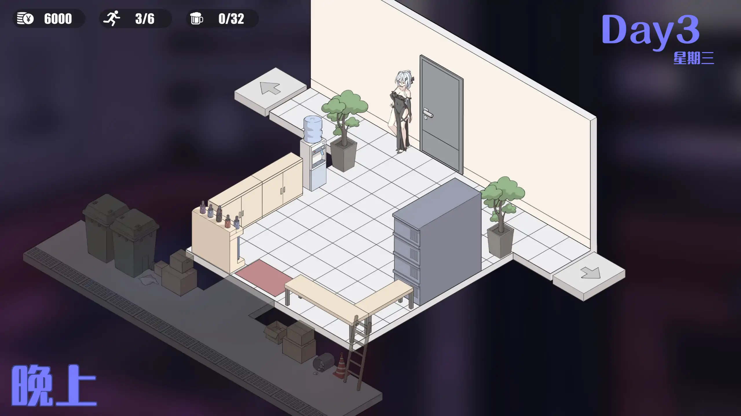 【日系SLG/官方中文/经营】欲情男公关俱乐部0.1 官方中文【PC/0.55G/新作】 封面图 3