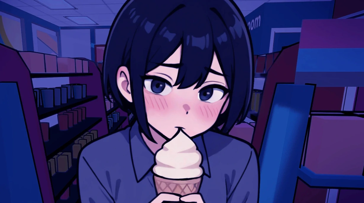 【日系SLG/AI汉化/沙盒】午夜与伪娘1.0 AI汉化版【PC+安卓/1.4G/首发】 内容图 1