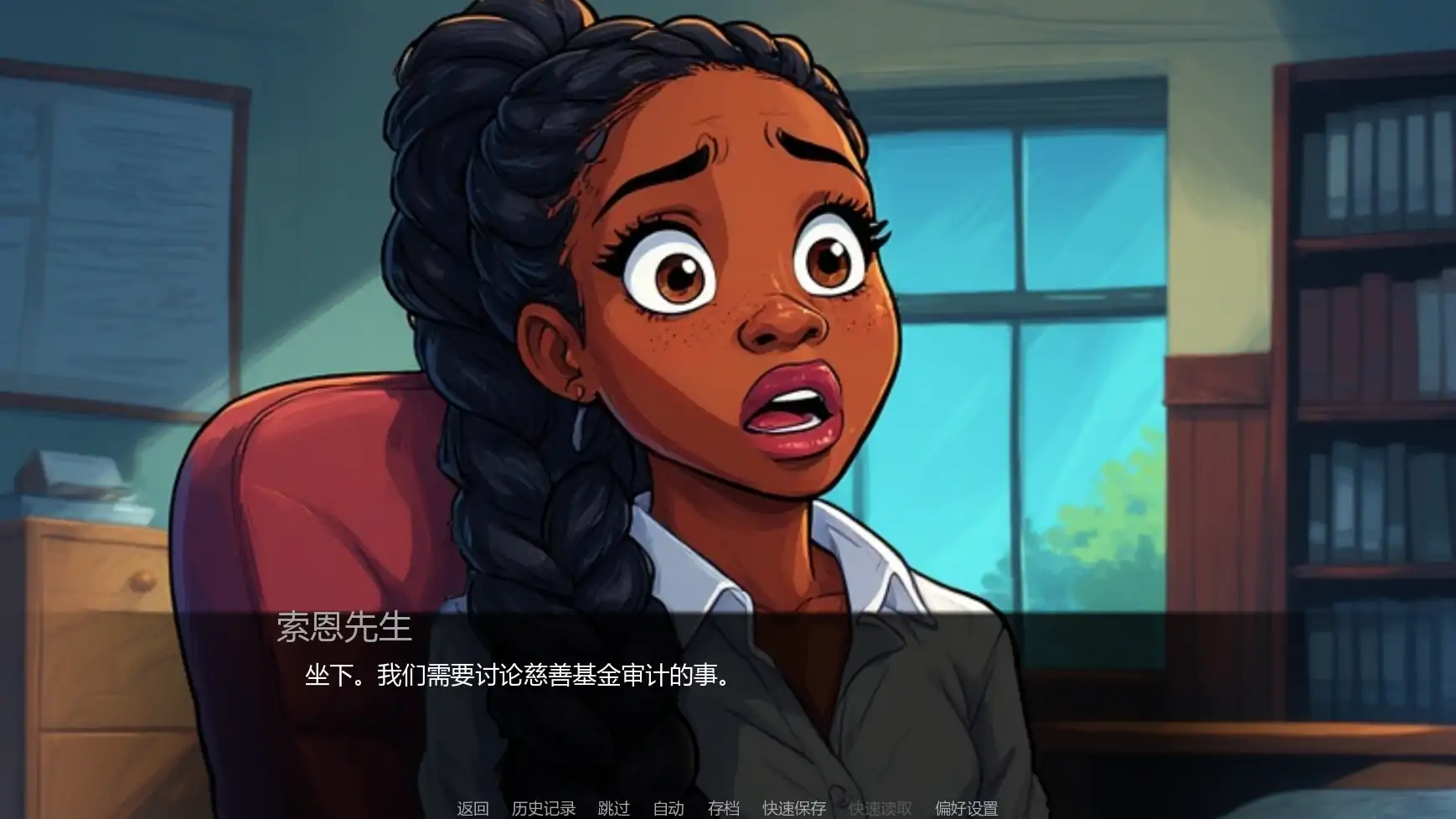 【欧美SLG/AI汉化/后宫】索恩先生的办公室v4.1 AI汉化版【PC+安卓/0.35G/更新】 内容图 2