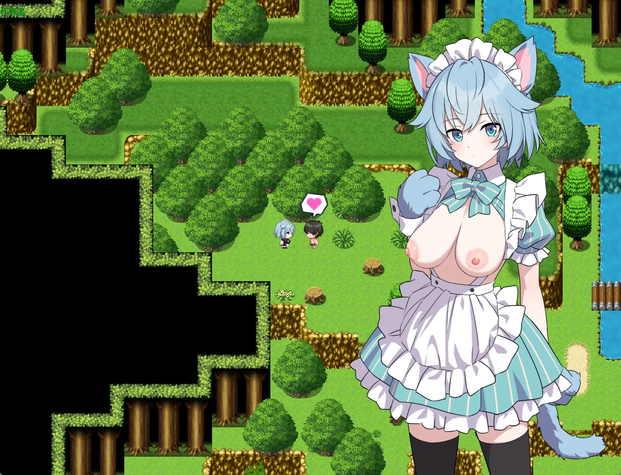 【日系RPG/AI汉化/后宫】巨乳女仆无人岛后宫1.0 AI汉化版【PC+安卓/1.99G】 封面图 2