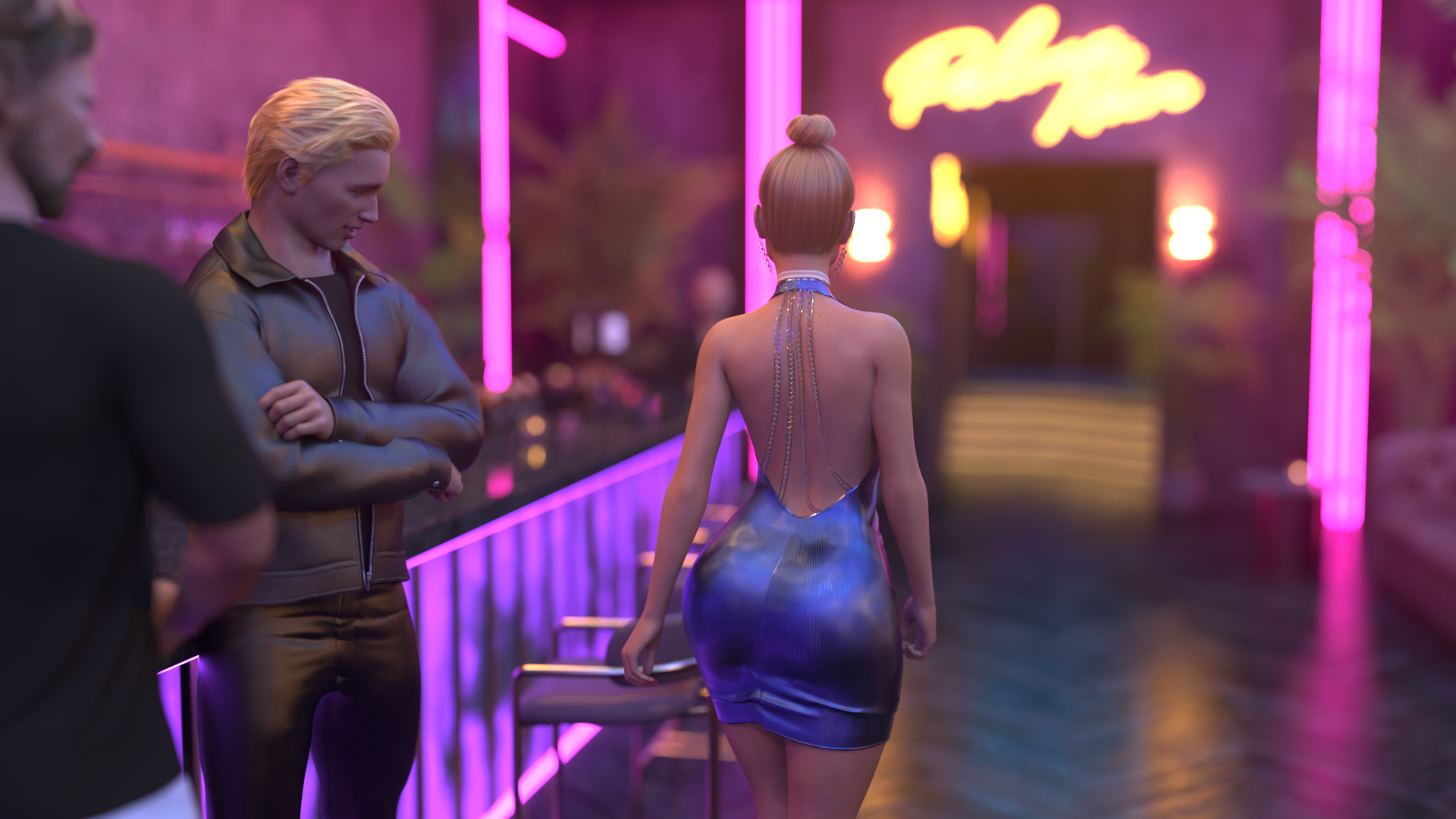 【欧美SLG/AI汉化/NTR】情侣:情欲束缚v0.5.0 AI汉化版【PC+安卓/4.99G/更新】 内容图 1