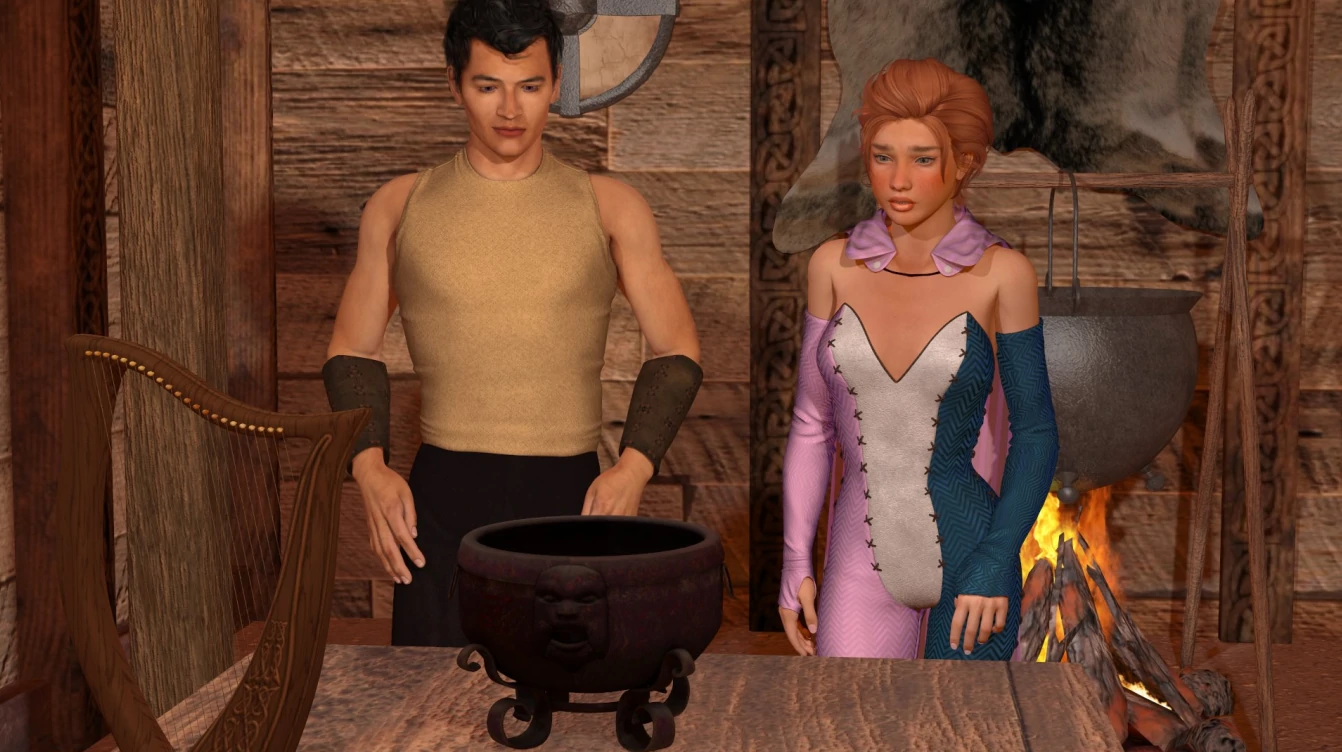 【欧美SLG/AI汉化/后宫】 凯尔特英雄:黑暗德鲁伊v0.13.0 AI汉化版【PC+安卓/2.94G/更新】 封面图 3