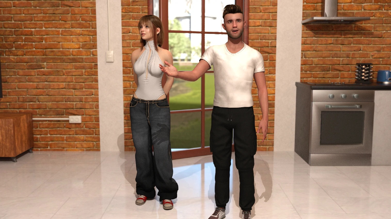 【欧美SLG/AI汉化/堕落】从此幸福快乐0.5.1 AI汉化版【PC+安卓/1.7G/更新】 封面图 3