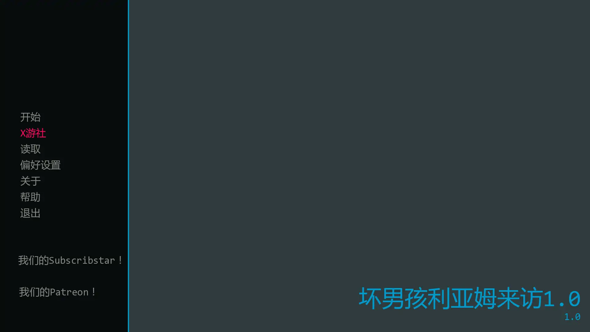 坏男孩利亚姆来访 封面 1