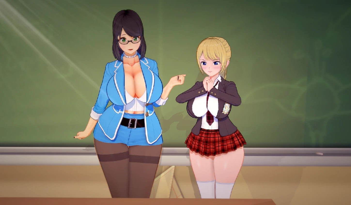 【日系SLG/AI汉化/沙盒】扶她性爱学院1.2 AI汉化版【PC+安卓/2.3G/更新】 内容图 1