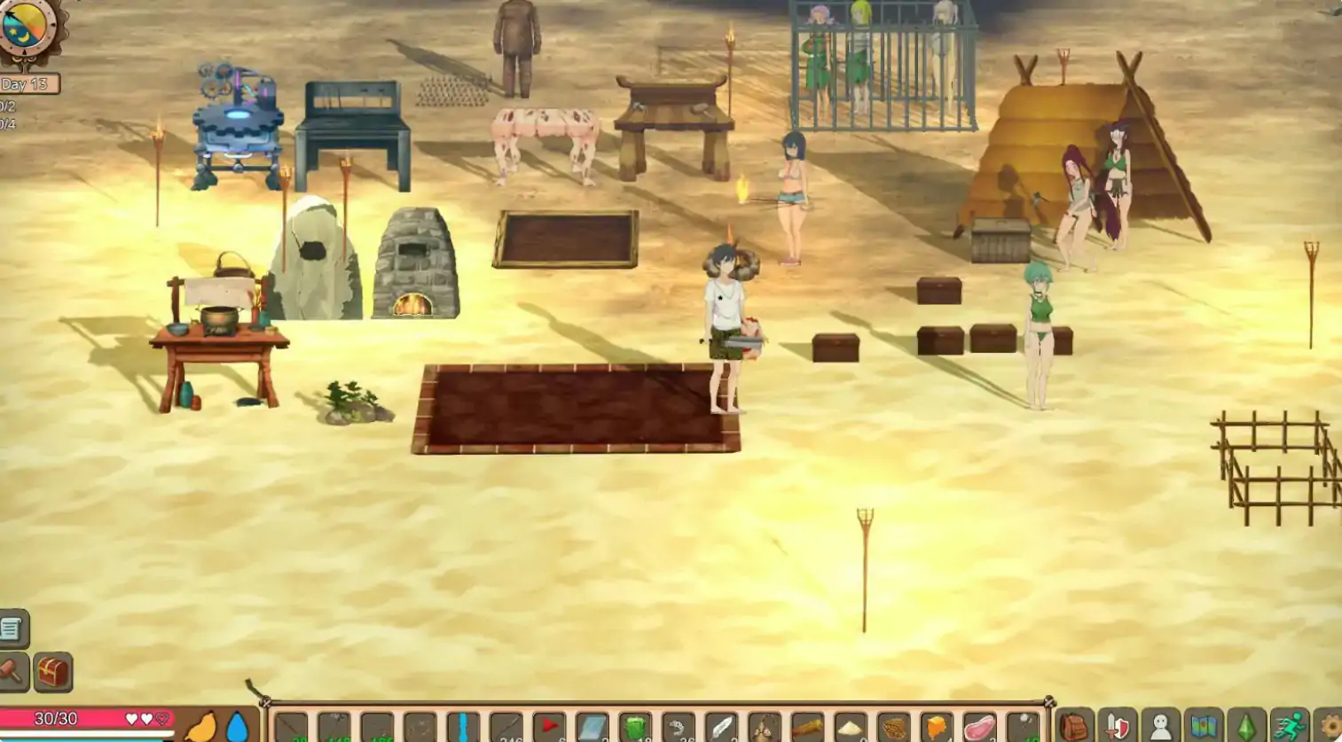 【日系ACT/官中/沙盒】疯狂岛V0.5.3 官方中文版【PC/1.18G/更新】 封面图 2