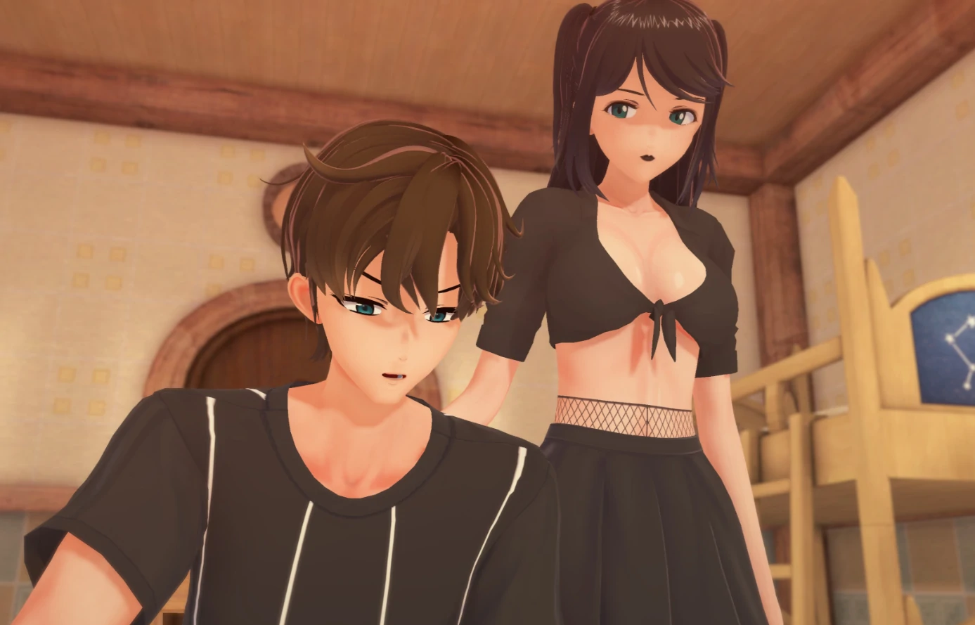 【日系SLG/AI汉化/NTR】暑假打工日志0.2B AI汉化版【PC+安卓/1.4G/更新】 内容图 1