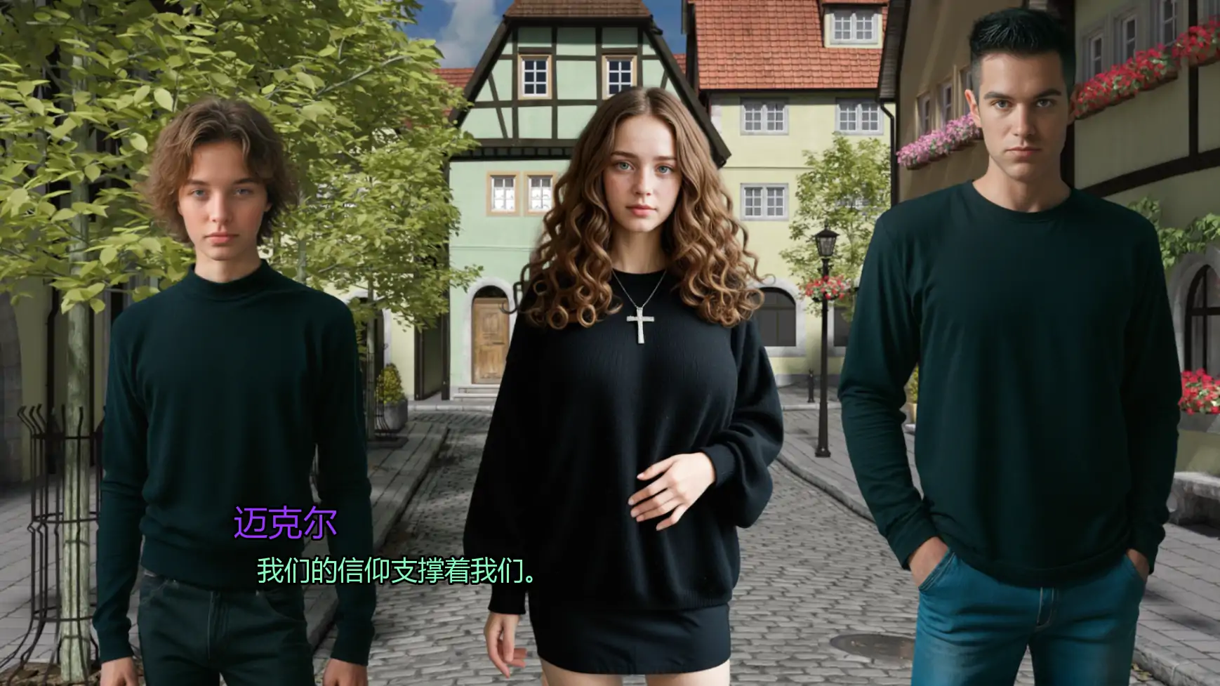 【欧美SLG/AI汉化/熟女】奥古斯塔的叛逆少女之家P.2 AI汉化版【PC+安卓/1.46G/更新】 内容图 2