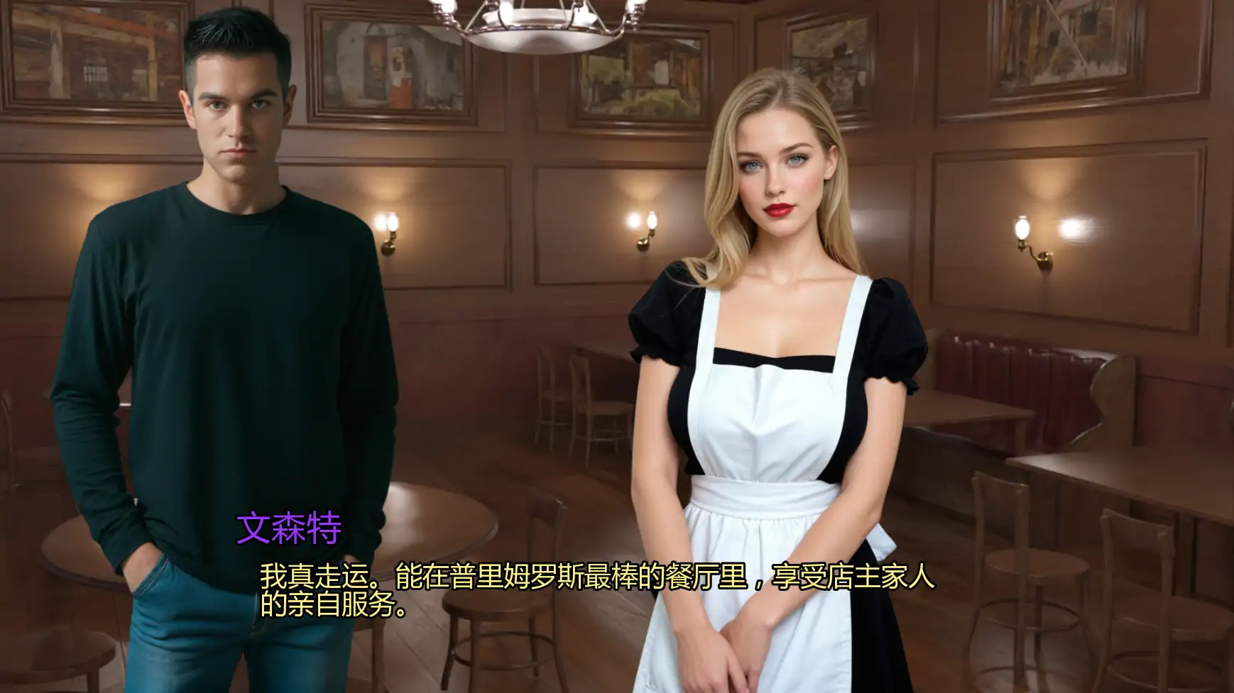 【欧美SLG/AI汉化/熟女】奥古斯塔的叛逆少女之家P.2 AI汉化版【PC+安卓/1.46G/更新】 内容图 1