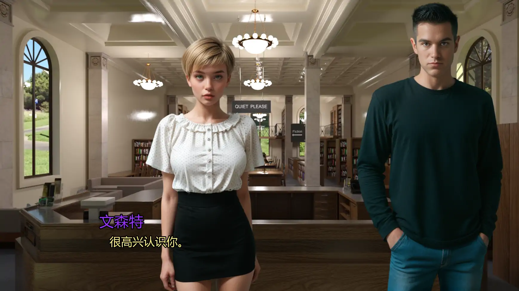 【欧美SLG/AI汉化/熟女】奥古斯塔的叛逆少女之家P.2 AI汉化版【PC+安卓/1.46G/更新】 封面图 2