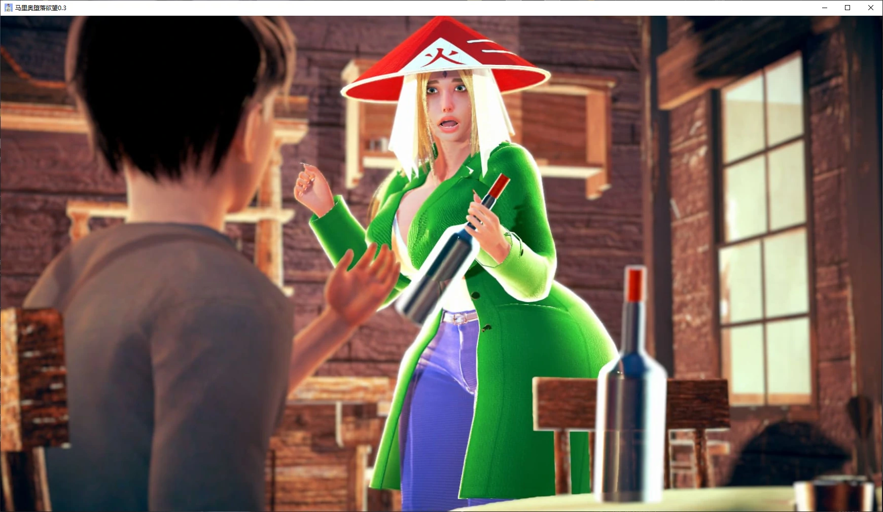 【亚洲SLG/AI汉化/3D】马里奥堕落欲望0.3 AI汉化版【PC+安卓/1.7G/更新】 封面图 1