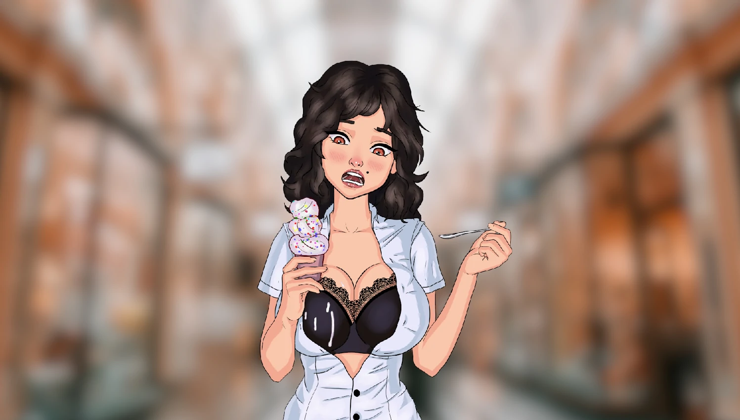 【欧美SLG/AI汉化/2D】牛奶少女支线故事：克拉贝尔31.0.0 AI汉化版【PC+安卓/5.8G/更新】 封面图 3