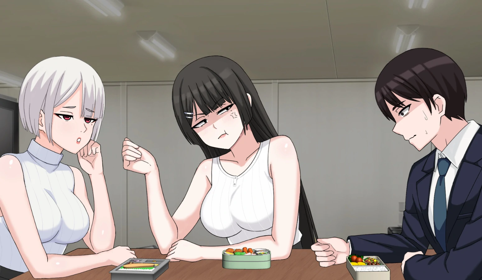 【日系SLG/AI汉化/NTR】我的献妻幻想0.3 AI汉化版【PC+安卓/1.4G/更新】 内容图 1