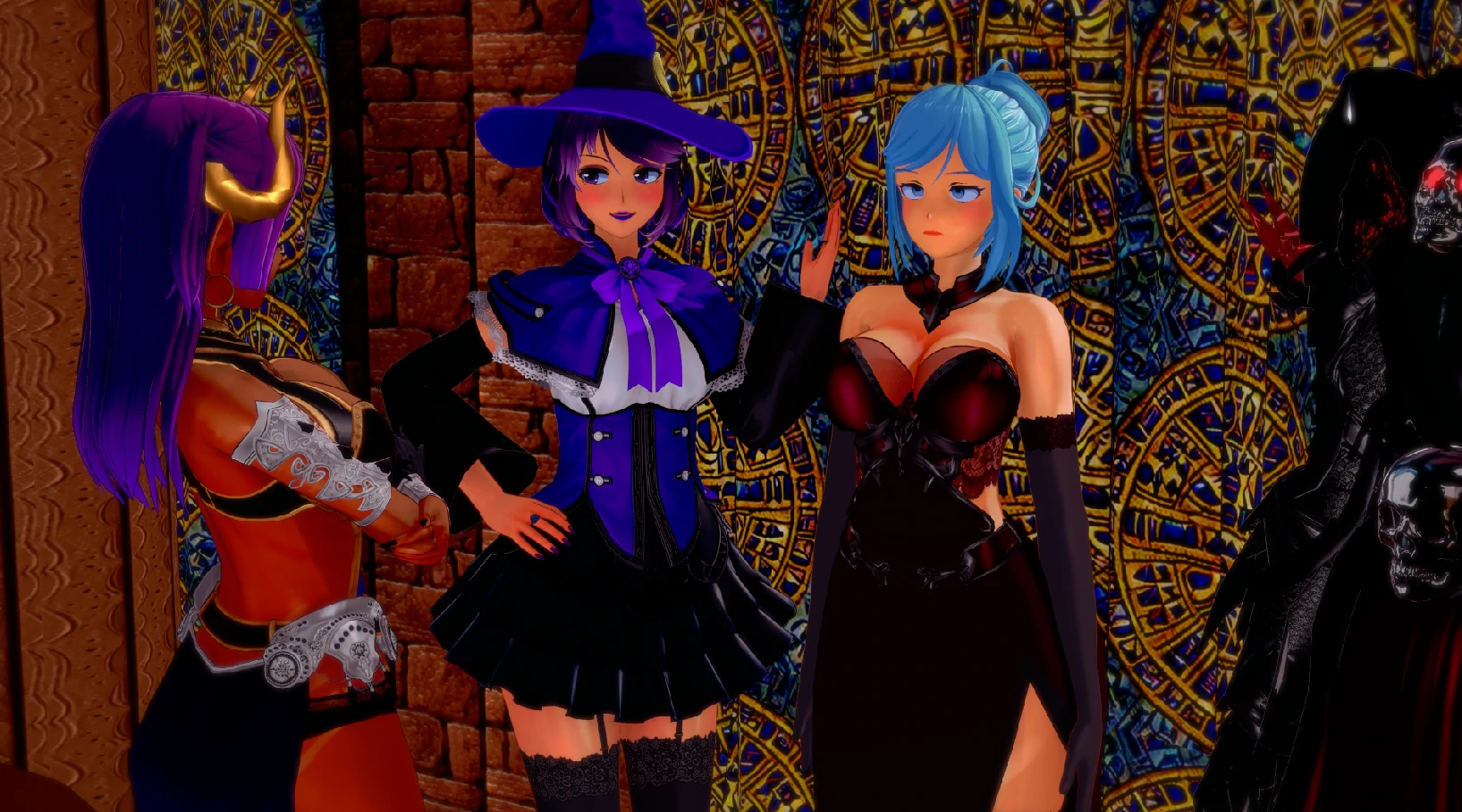 【日系SLG/AI汉化/3D】虚空交响曲P2 v0.14 AI汉化版【PC+安卓/1.4G/更新】 内容图 1