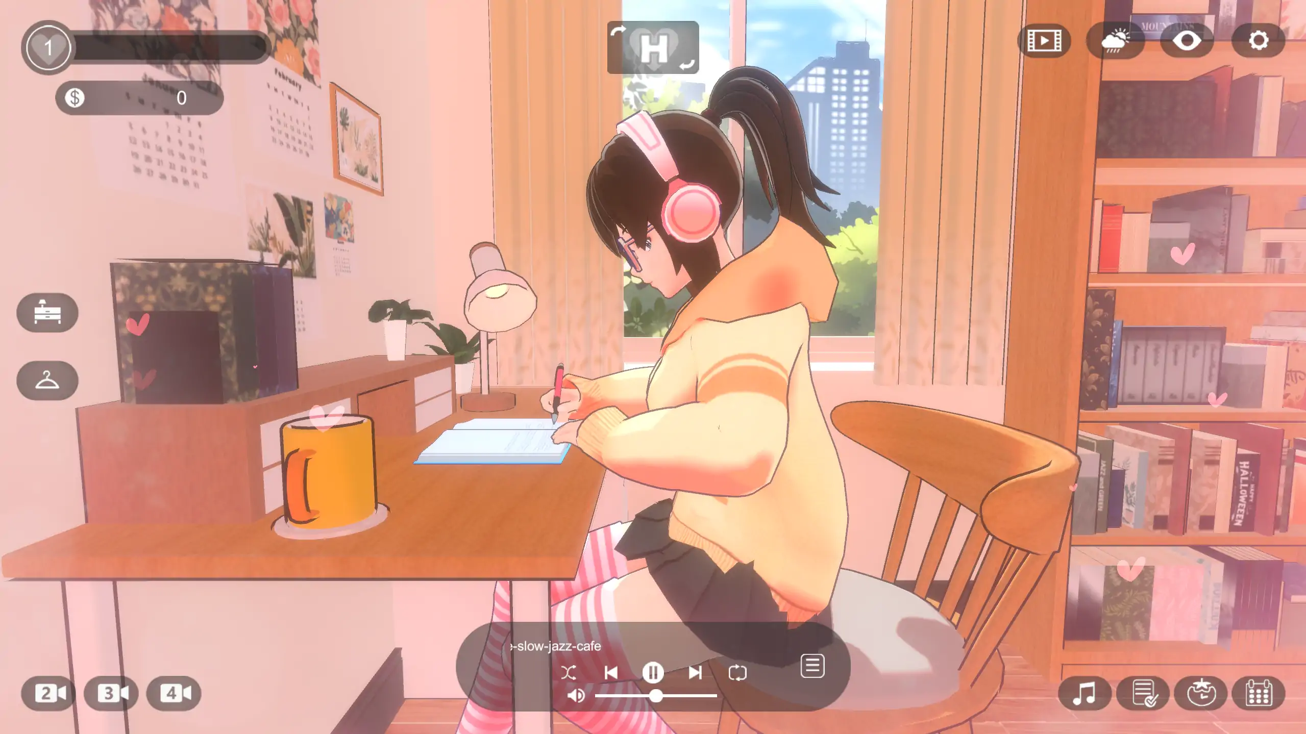 【日系SLG/官方中文/恋爱】我与她的放置日记─从纯爱到NTR1.0 官方中文【PC/0.80G/新作】 内容图 1