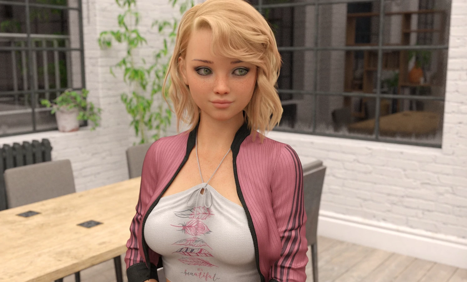 【欧美SLG/AI汉化/图库解锁】留在家中0.3.0.2 AI汉化版【PC+安卓/3.5G/更新】 内容图 1