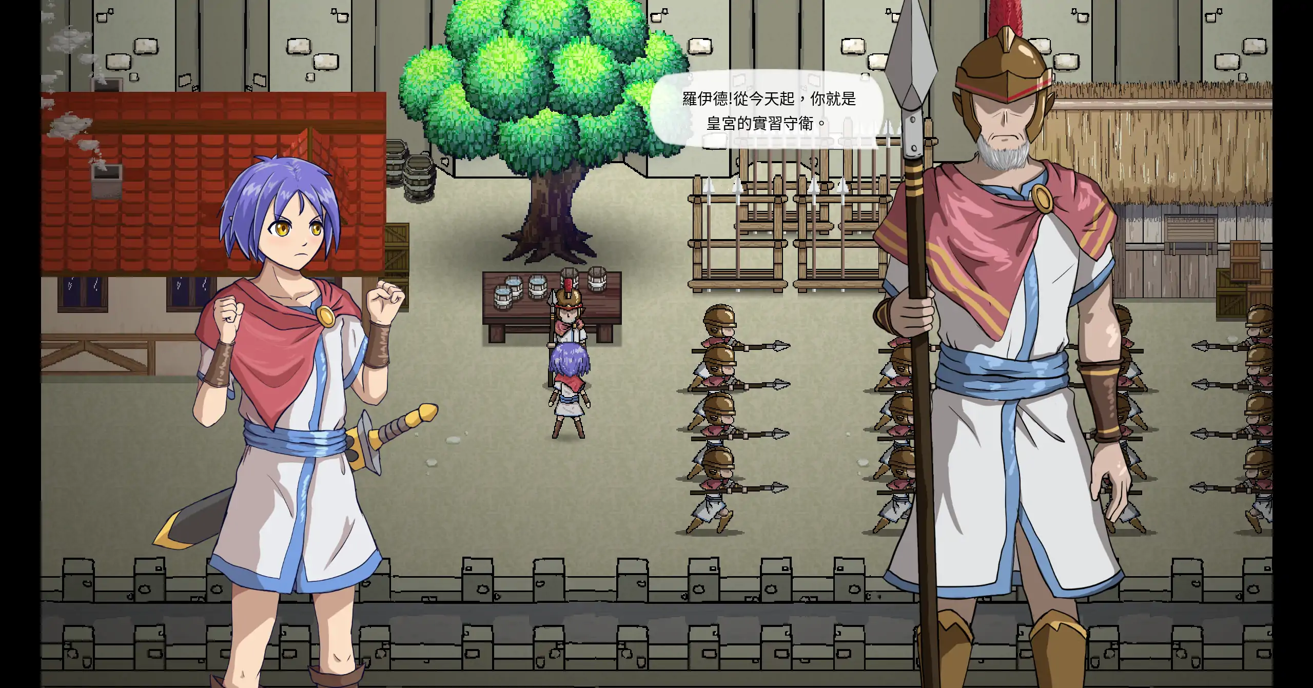 【日系SLG/官方中文/步兵】菜鸟守卫与女王陛下1.0 官方中文【PC/0.16G】 封面图 2