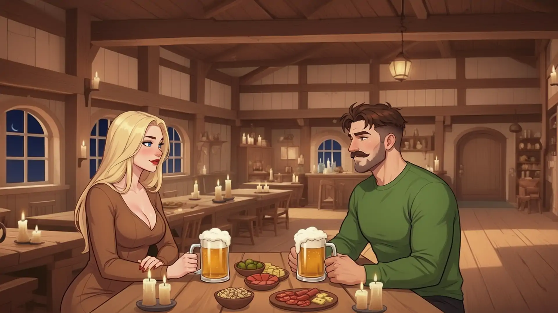 【欧美SLG/AI汉化/沙盒】NTR复仇v0.4.3 AI汉化版【PC+安卓/1.49G/更新】 更新日志图 2