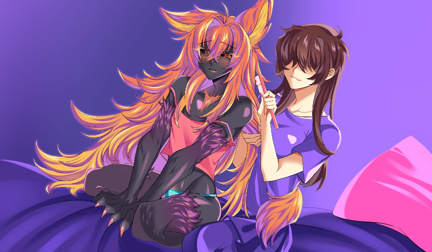 【日系SLG/AI汉化/伪娘】床榻地狱1.0.1 AI汉化版【PC+安卓/0.9G/更新】 内容图 1