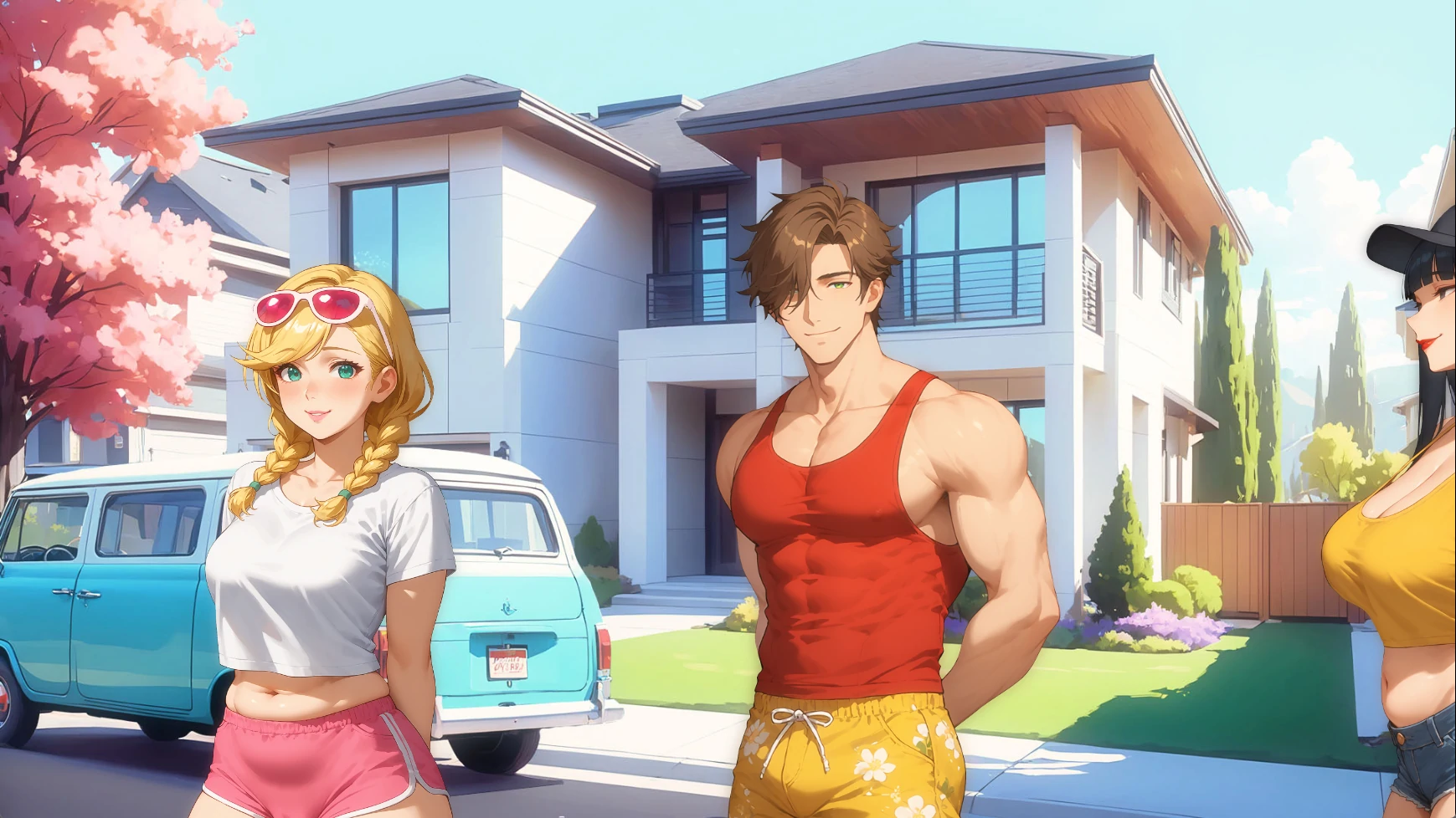 【日系SLG/AI汉化/2D】 我爱你的妻子v0.5 AI汉化版【PC+安卓/2.11G/更新】 封面图 2