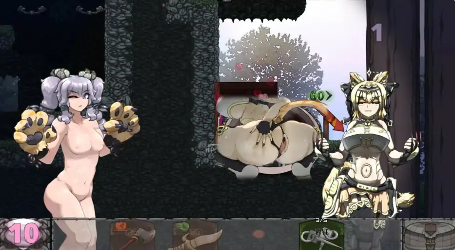 【日系ACT/官中/兽人】怪物诅咒0.7.1.1.2 官方中文版【PC/0.5G】 内容图 1