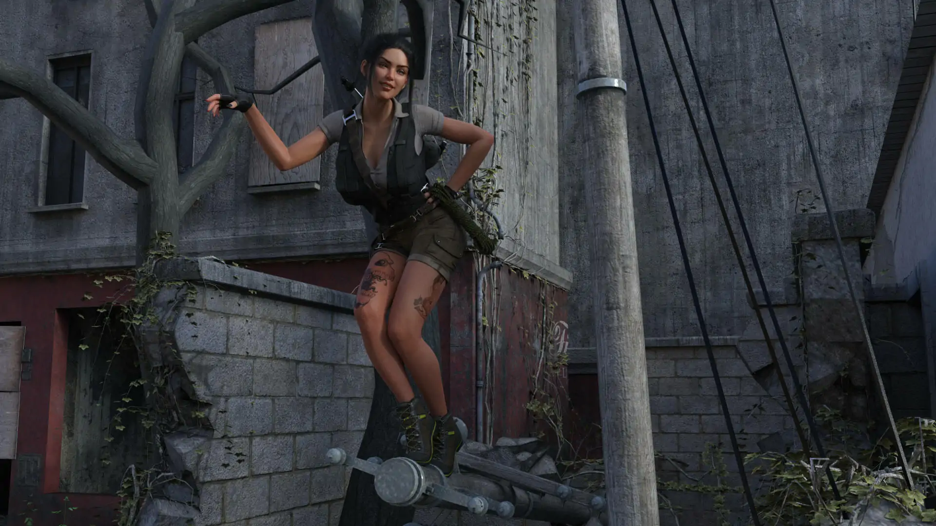 【欧美SLG/AI汉化/摸索】末日恋人v1.3Ch.3 AI汉化版【PC+安卓/3.70G/更新】 内容图 3